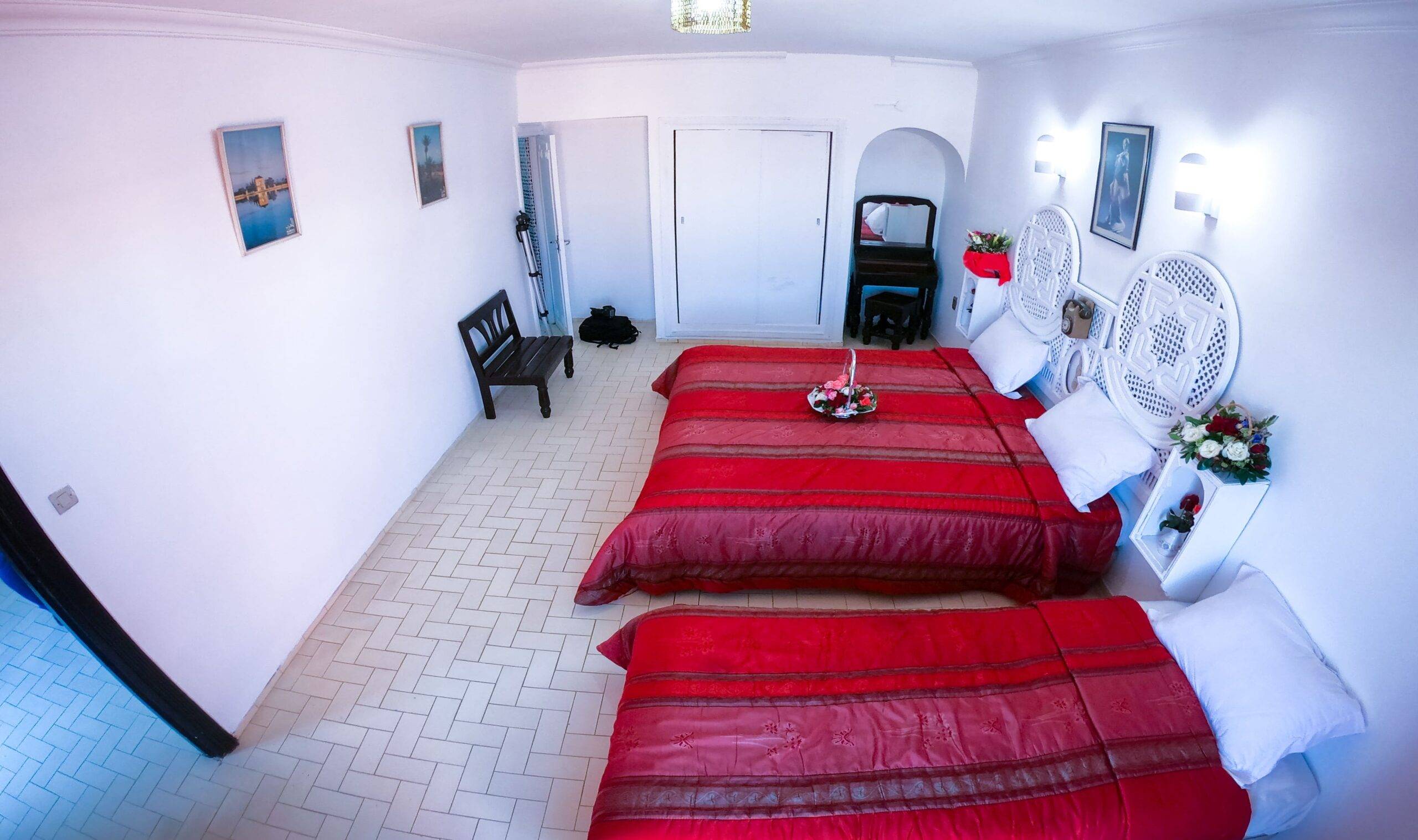 Chambre Familiale Hôtel Amalay suite prestigieuse avec espace spacieux